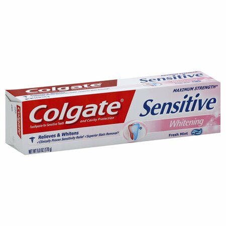 COLGATE Maximum Strength Sensitive Plus Whitening Toothpaste 227609